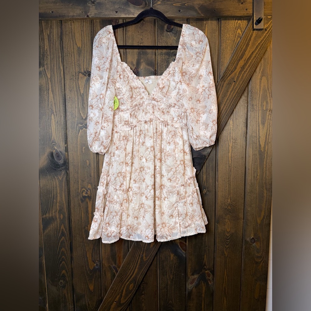 NWT Storia‎ Floral Babydoll Dress